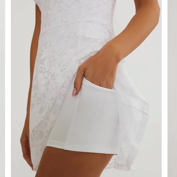 Beach Riot White Lace Mini Dress - Picture 3 of 4
